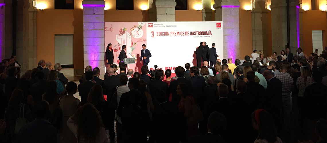 I Edición de los Premios de Gastronomía de la Comunidad de Madrid